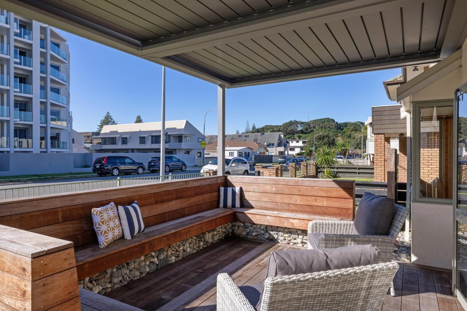 The Iconic Kiwi Bach, Full Site Downtown Mount Villa Mount Maunganui Luaran gambar